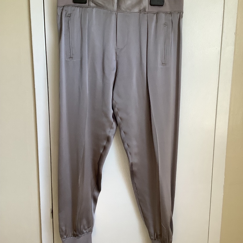 100% silk pants